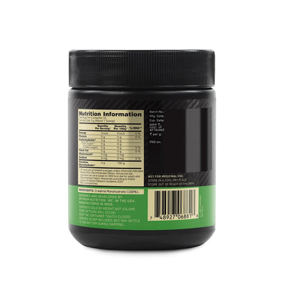 Optimum Nutrition Performance Whey Protein (Chocolate) 1kg & Micronized Creatine Powder (Unflavoured) 100gm