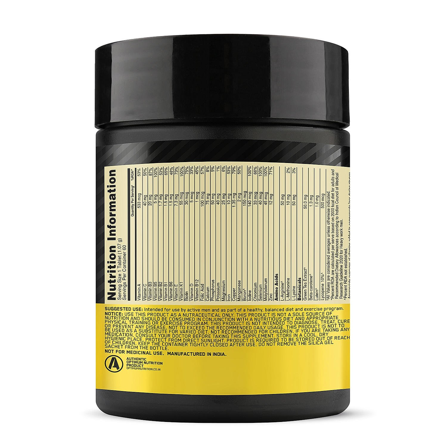 Optimum Nutrition Gold Standard 100% Whey Protein Powder (Double Rich Chocolate) 4 kg + Multivitamin for Men-60 Tablets + (ZMA)-60 Capsules + Fish Oil-60 Capsules