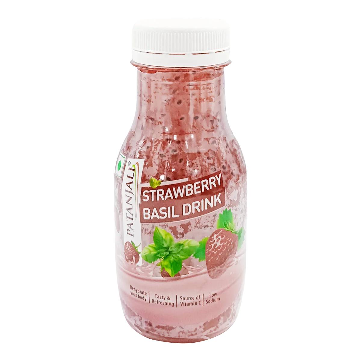 Patanjali Strawberry Basil Drink