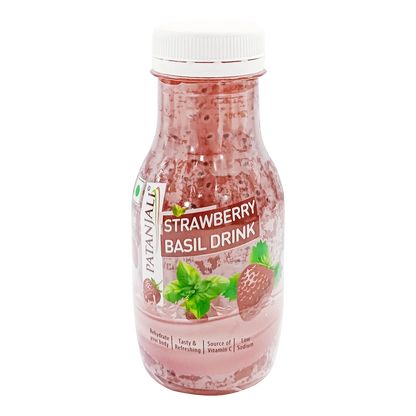 Patanjali Strawberry Basil Drink