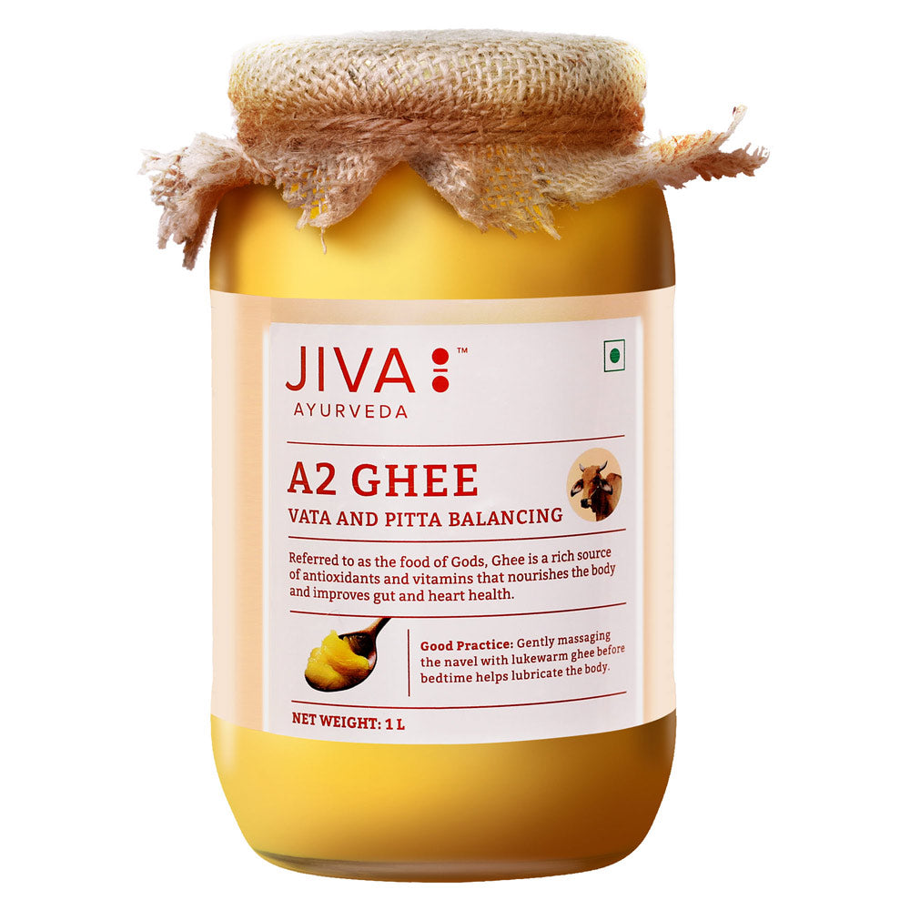 Jiva Ayurveda A2 Gir Desi Cow Ghee - Distacart