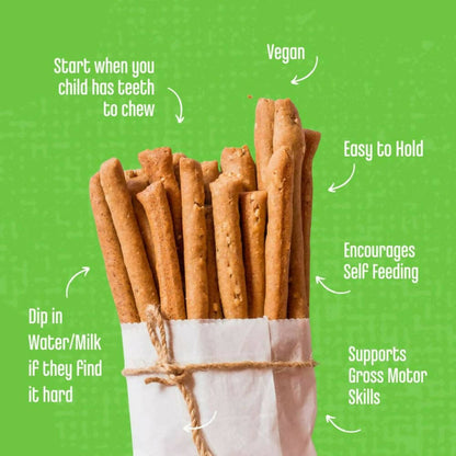 Early Foods Whole Wheat Ajwain Jaggery Teething Sticks - Distacart