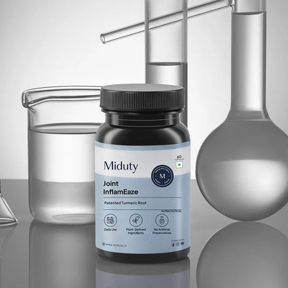 Miduty by Palak Notes Joint InflamEaze Capsules (Formerly Joint Pain Relief) - Distacart