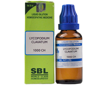 SBL Homeopathy Lycopodium Clavatum Dilution