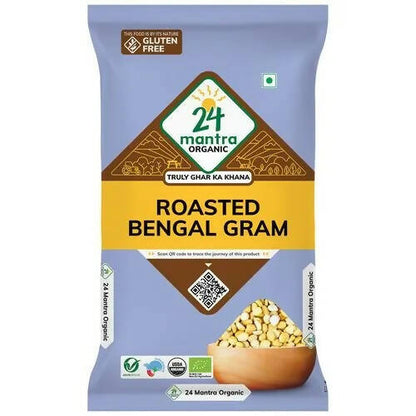 24 Mantra Organic Roasted Bengal Gram (Chana Dal) - Distacart
