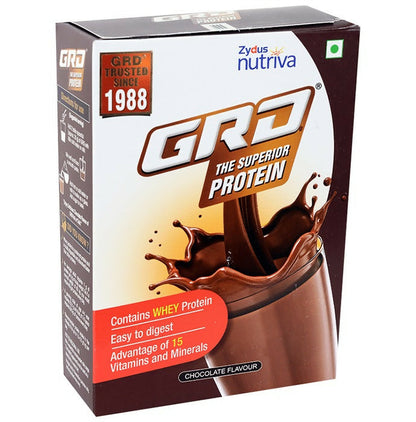 GRD Whey Protein Powder with Vitamins & Minerals - Chocolate Flavor - diocart