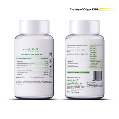 Health Veda Organics Gold SJ Veg Capsules