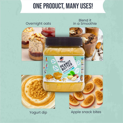 Fit Muscles Natural Crunchy Peanut Butter