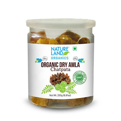 Nature Land Organics Dry Amla Candy Chatpata