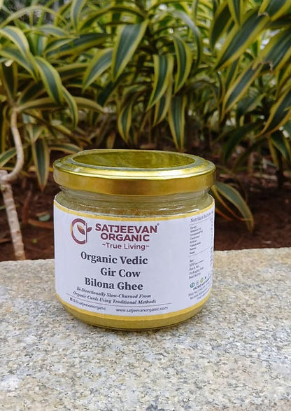 Satjeevan A2 Gir Cow Bilona Ghee | Pure A2 Gir Cow Bilona Ghee | 100% Gir Cow Ghee | Traditional Cow Ghee