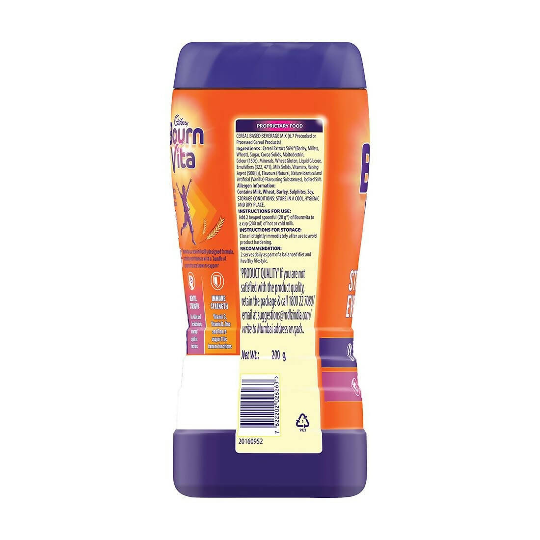 Cadbury Bournvita Chocolate Nutrition Drink - diocart