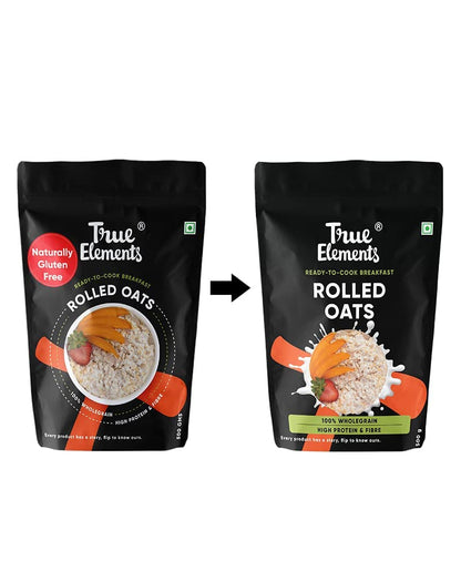 True Elements Rolled Oats Gluten Free - Distacart