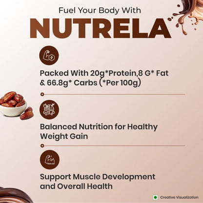 Patanjali Nutrela Weight Gain Chocolate Flavour