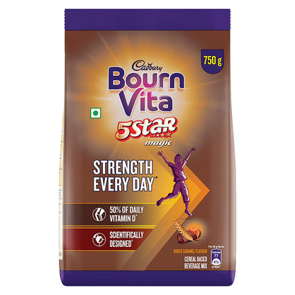 Cadbury Bournvita 5-Star Magic Health Drink - Distacart
