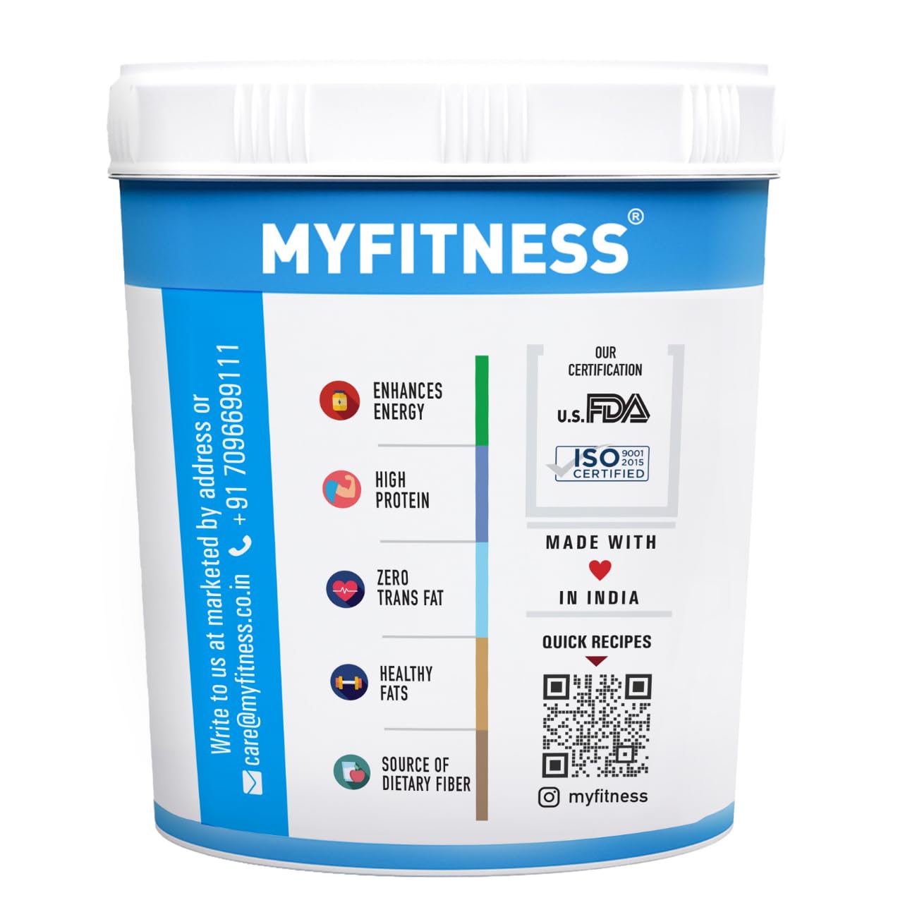 Myfitness Chocolate Peanut Butter (Crunchy) - diocart