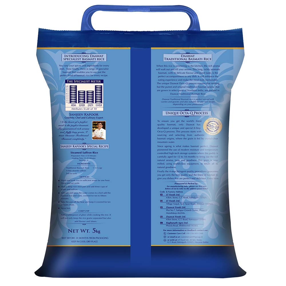  Traditional Basmati Rice