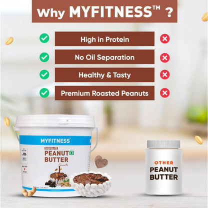 Myfitness Chocolate Peanut Butter (Crunchy) - diocart