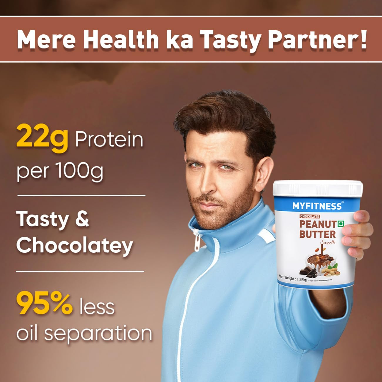 Myfitness Chocolate Peanut Butter (Crunchy) - diocart