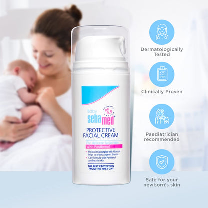 Sebamed Baby Protective Facial Cream With Vitamin E For Soft Skin
