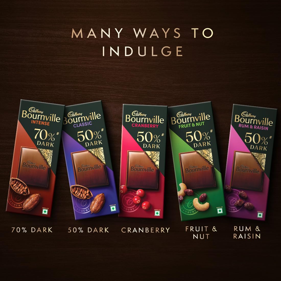 Cadbury Bournville Cranberry Dark Chocolate Bar - Distacart