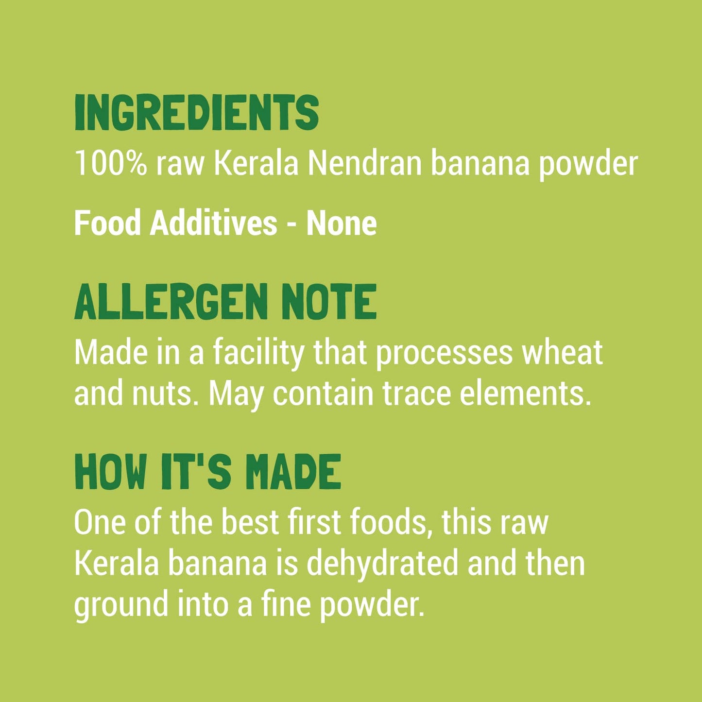 Slurrp Farm Raw Banana Powder Cereal from Kerala For Little Ones - Distacart