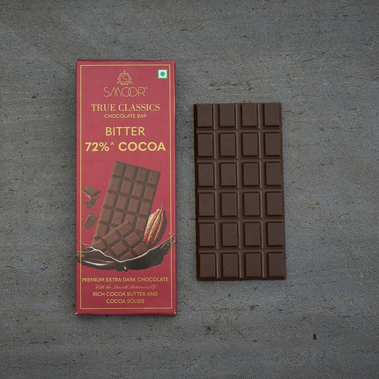Smoor True Classics 72% Cocoa Extra Dark Chocolate