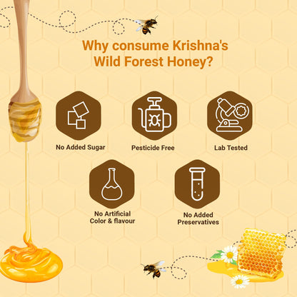 Krishna'S Herbal & Ayurveda Pure Wild Forest Honey