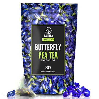 Blue Tea Butterfly Pea Herbal Tea Bags - diocart