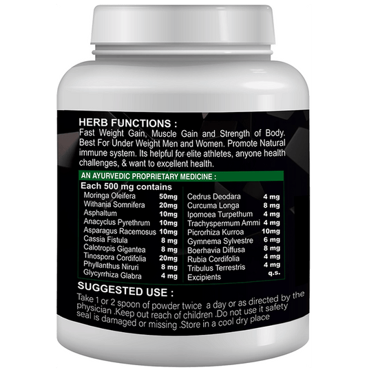 Sabates Natural Andura Weight Gain Powder