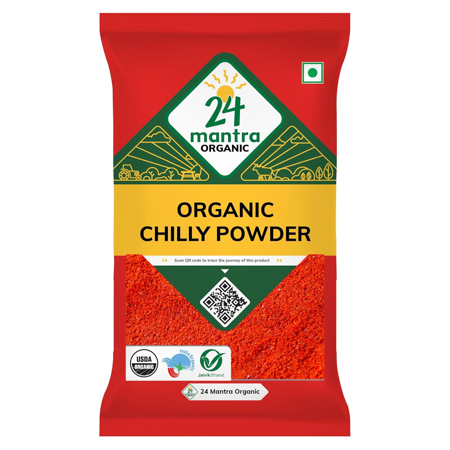 24 Mantra Organic Chilli Powder - Distacart