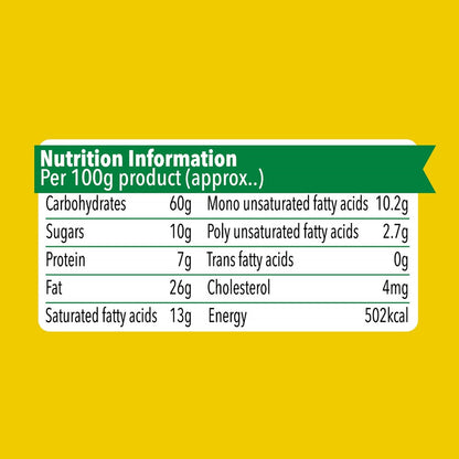 Britannia 50-50 Maska Chaska nutrition facts