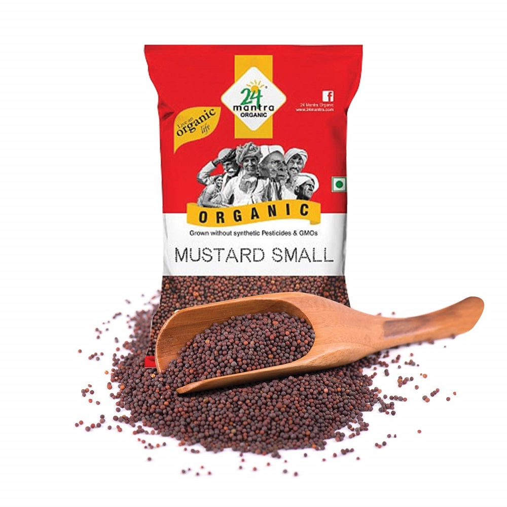 Organic Mustard Seeds (Small)