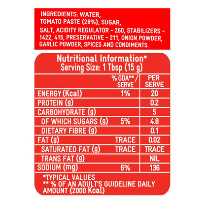 Kissan Fresh Tomato Ketchup