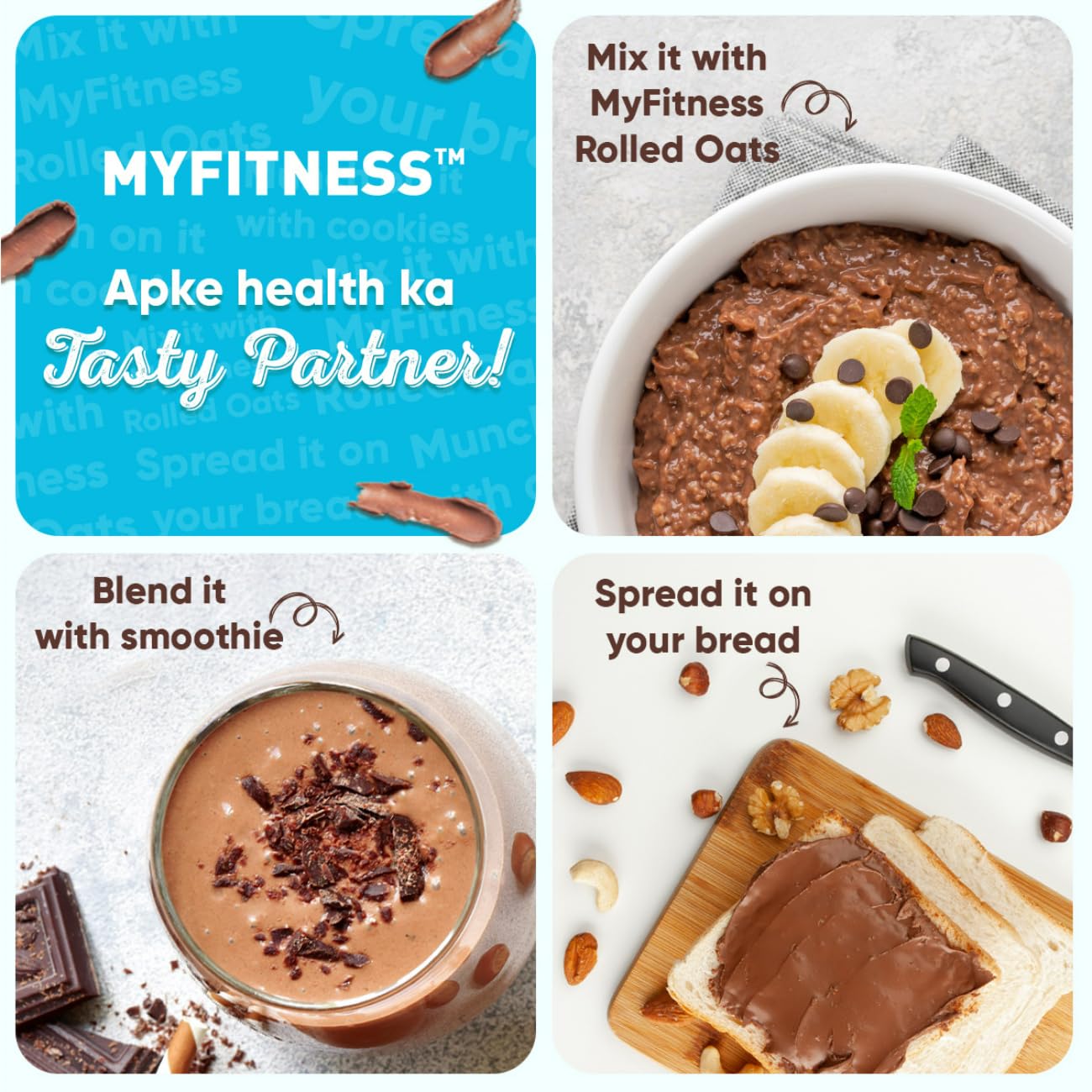 Myfitness Chocolate Peanut Butter (Crunchy) - diocart
