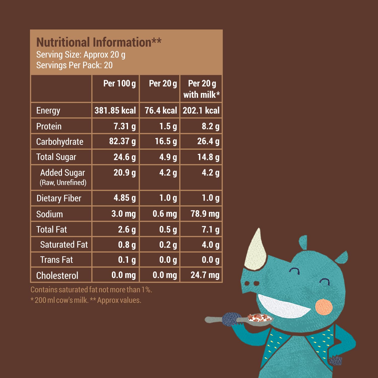 Slurrp Farm Choco Crunch - Ragi Stars and Moons - Distacart