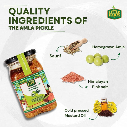 The Little Farm Co Amla Pickle - Distacart