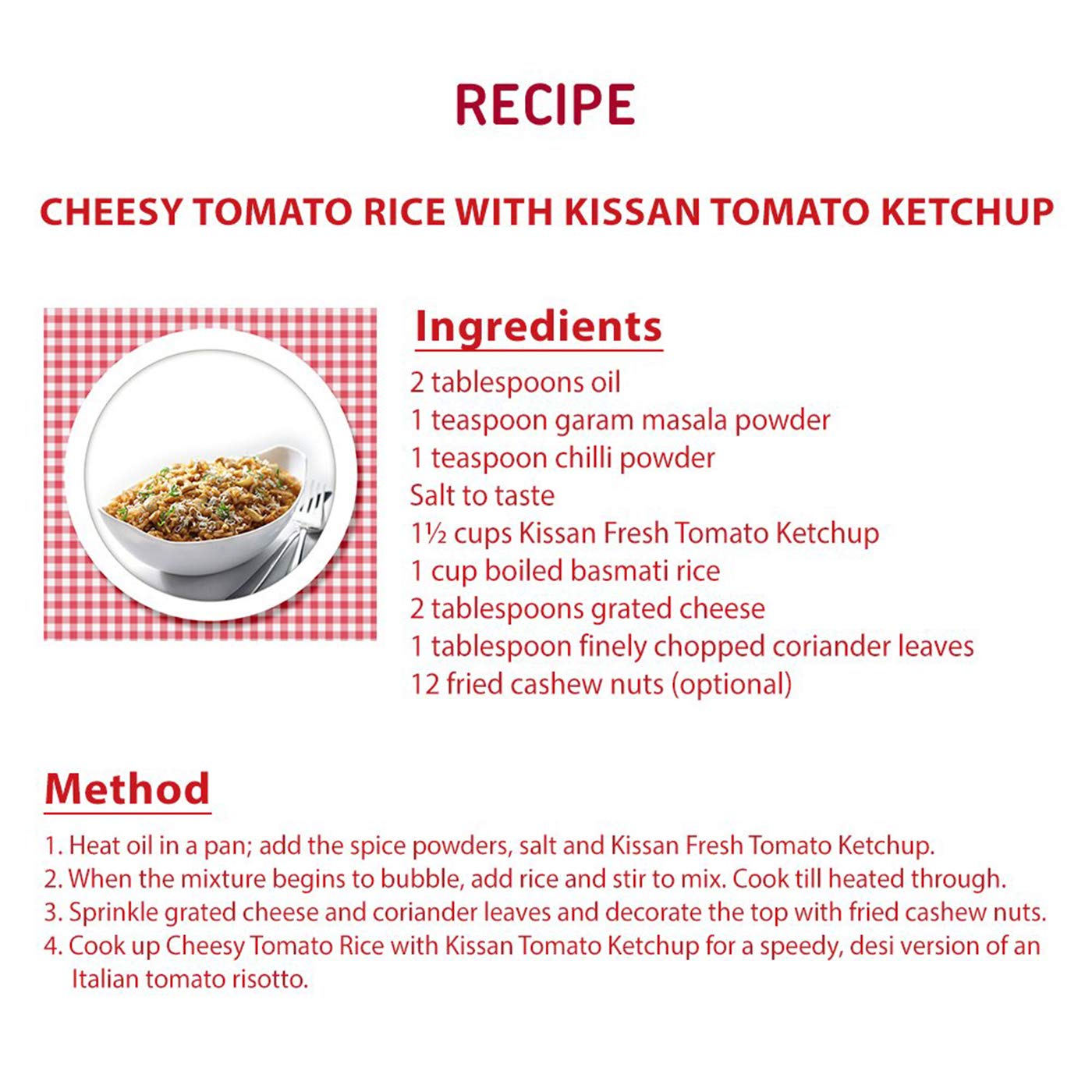 Kissan Fresh Tomato Ketchup