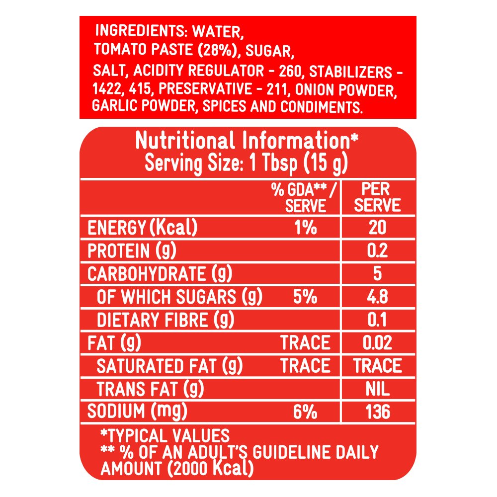 Kissan Fresh Tomato Ketchup