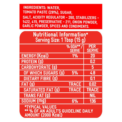 Kissan Fresh Tomato Ketchup