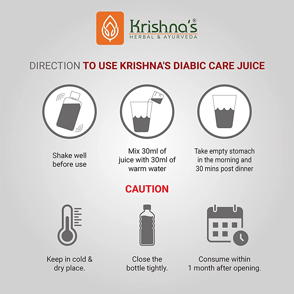 Krishna's Herbal & Ayurveda Diabic Care Juice