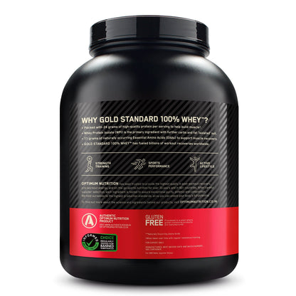 Optimum Nutrition Gold Standard 100% Whey Protein Powder (Cookies & Cream)-2.27 kg