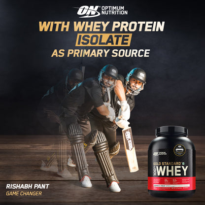 Optimum Nutrition Gold Standard 100% Whey Protein Powder (Cookies & Cream)-2.27 kg