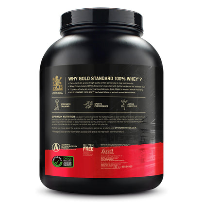 Optimum Nutrition Gold Standard 100% Whey Protein Powder (Double Rich Chocolate)-2.27 kg