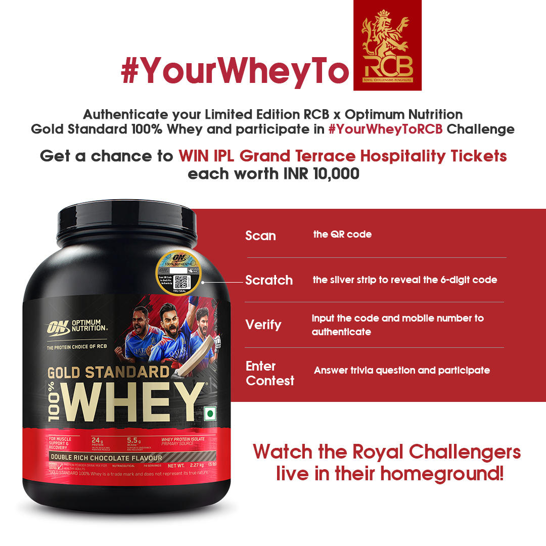 Optimum Nutrition Gold Standard 100% Whey Protein Powder (Double Rich Chocolate)-2.27 kg