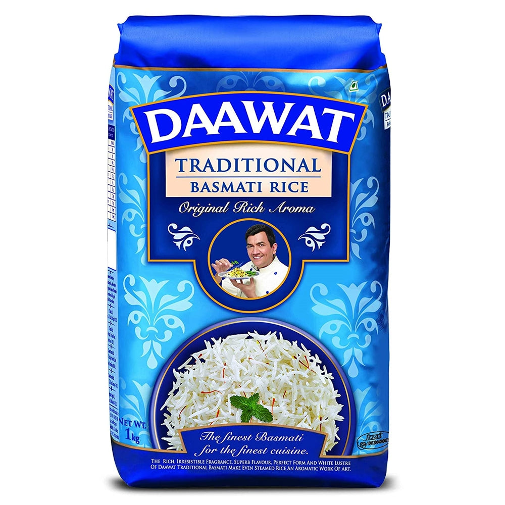 Daawat Traditional Basmati Rice 1 kg