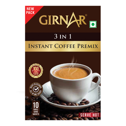 Girnar Instant Premix 3 In 1 Coffee