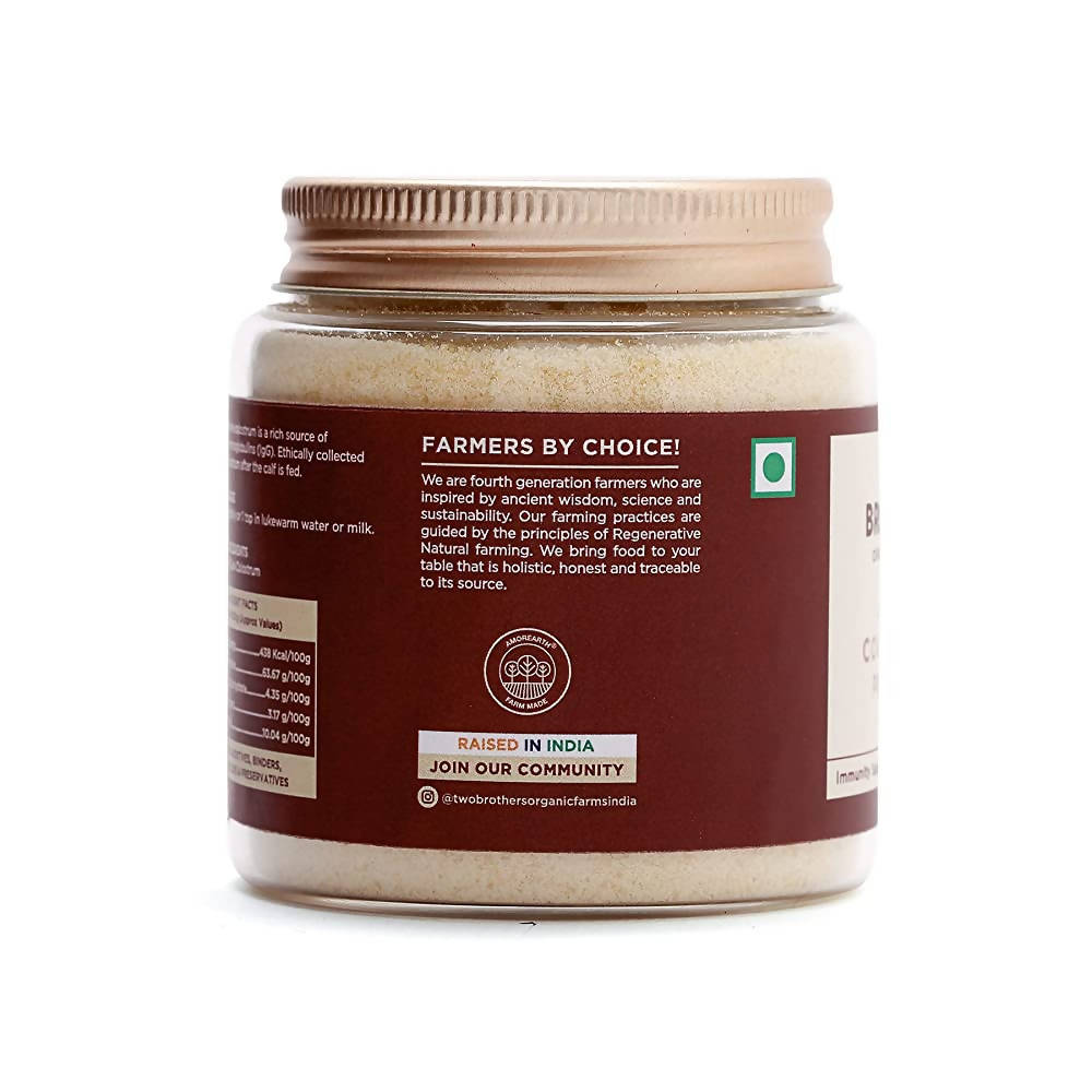 Two Brothers Organic Farms A2 Gir Cow Colostrum Powder