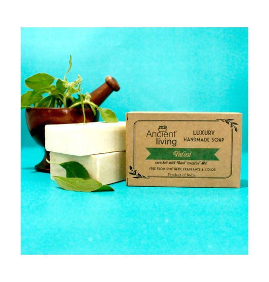 Ancient Living Tulasi Handmade Soap - diocart