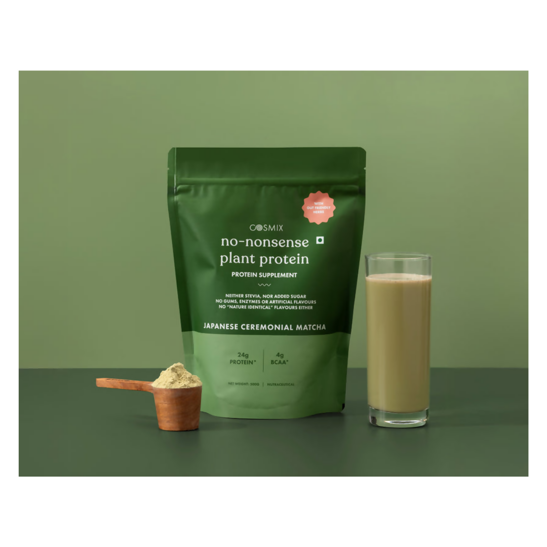 Cosmix No Nonsense Plant Protein Japanese Ceremonial Matcha