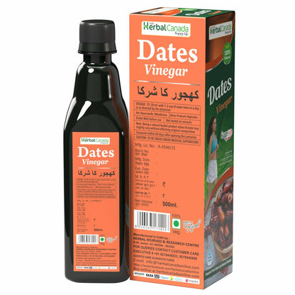 Herbal Canada Dates Vinegar - Distacart